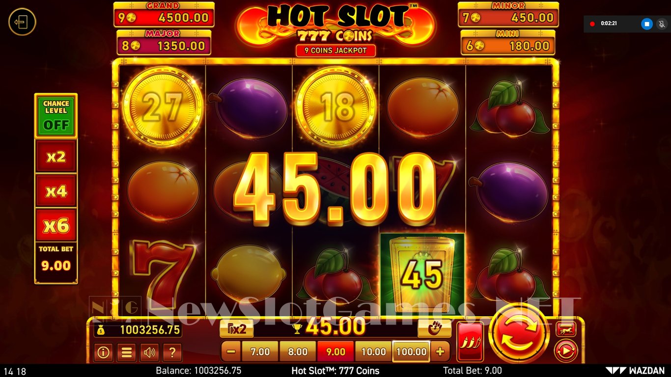 Hot Slot™ 777 Coins Slot Slot Image in Demo - pic. 13