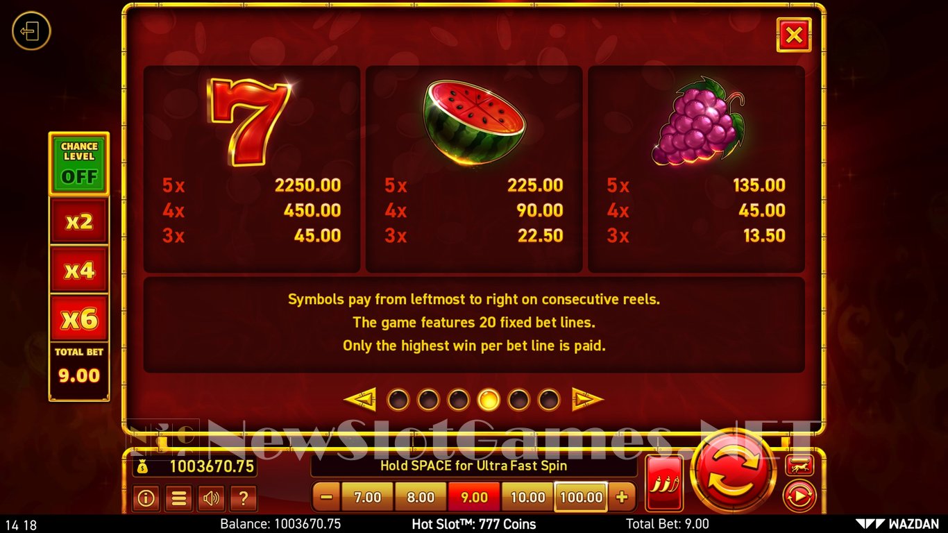 Hot Slot™ 777 Coins Slot Slot Image in Demo - pic. 18