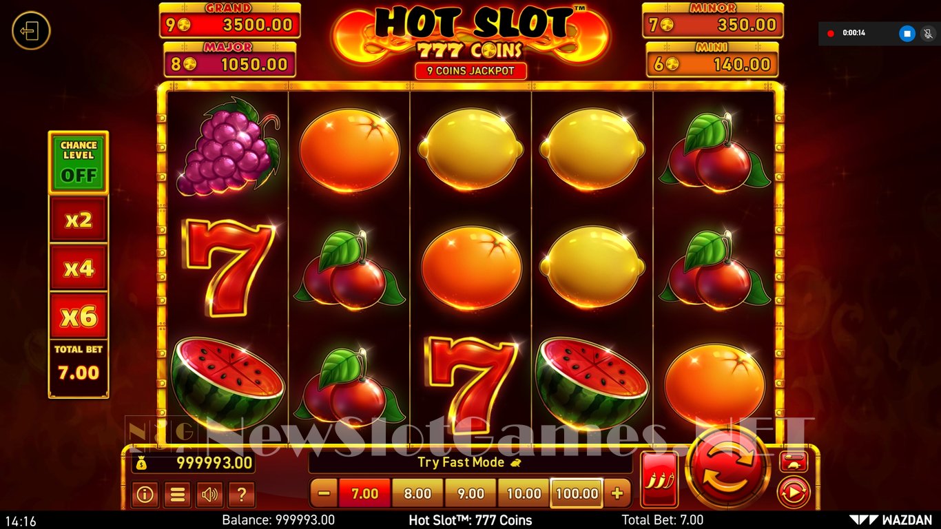 Hot Slot™ 777 Coins Slot Slot Image in Demo - pic. 2