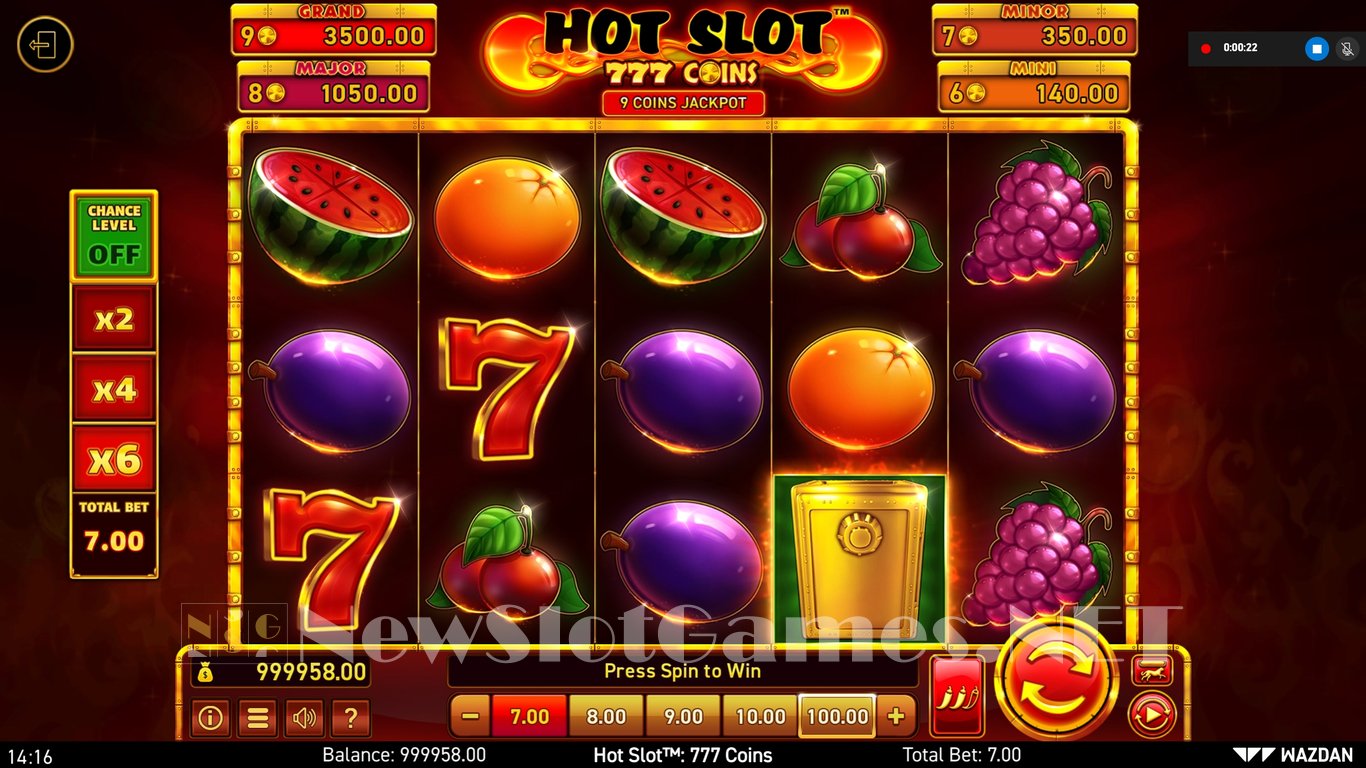 Hot Slot™ 777 Coins Slot Slot Image in Demo - pic. 4