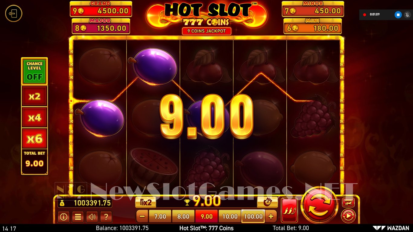 Hot Slot™ 777 Coins Slot Slot Image in Demo - pic. 9