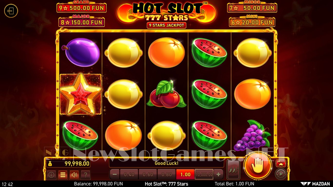 Hot Slot™ 777 Stars Slot Demo Image