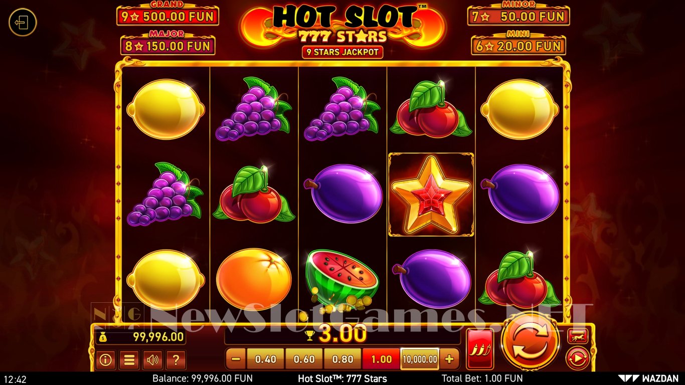 Hot Slot™ 777 Stars Slot Slot Image in Demo - pic. 12