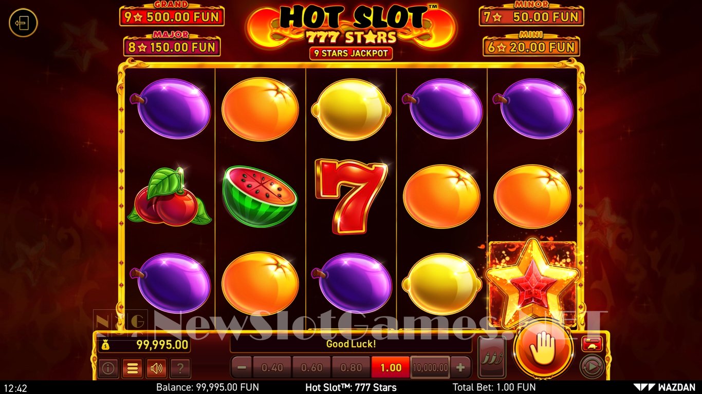 Hot Slot™ 777 Stars Slot Slot Image in Demo - pic. 9