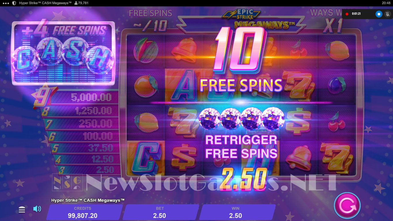 Hyper Strike Cash Megaways Slot Slot Image in Demo - pic. 11