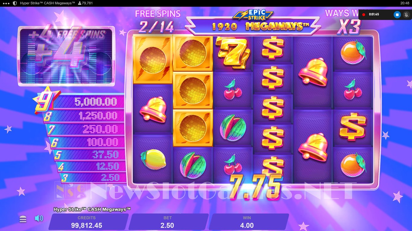 Hyper Strike Cash Megaways Slot Slot Image in Demo - pic. 14