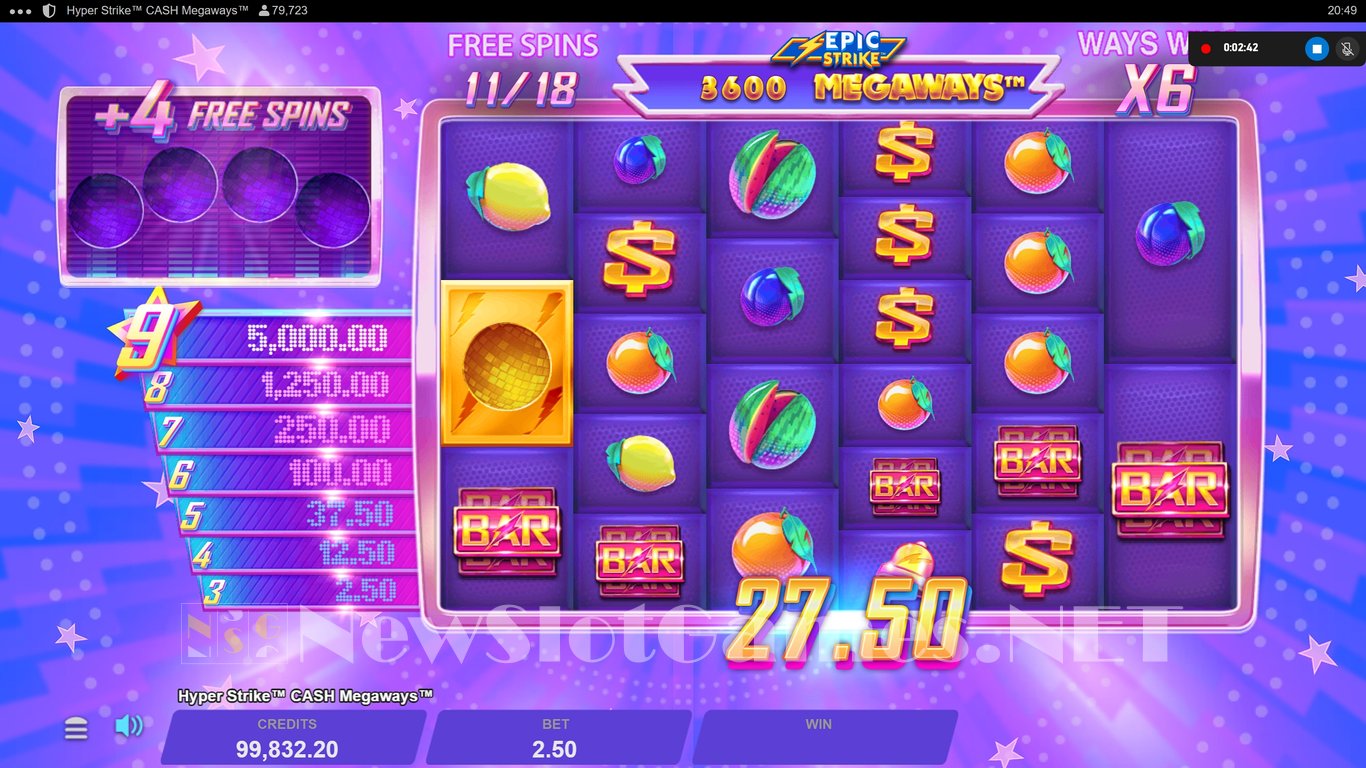 Hyper Strike Cash Megaways Slot Slot Image in Demo - pic. 16