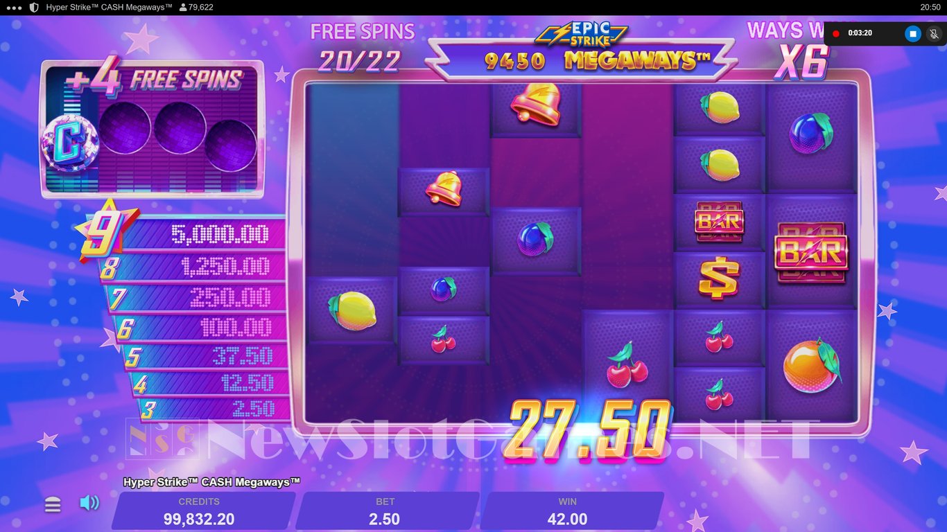 Hyper Strike Cash Megaways Slot Slot Image in Demo - pic. 17