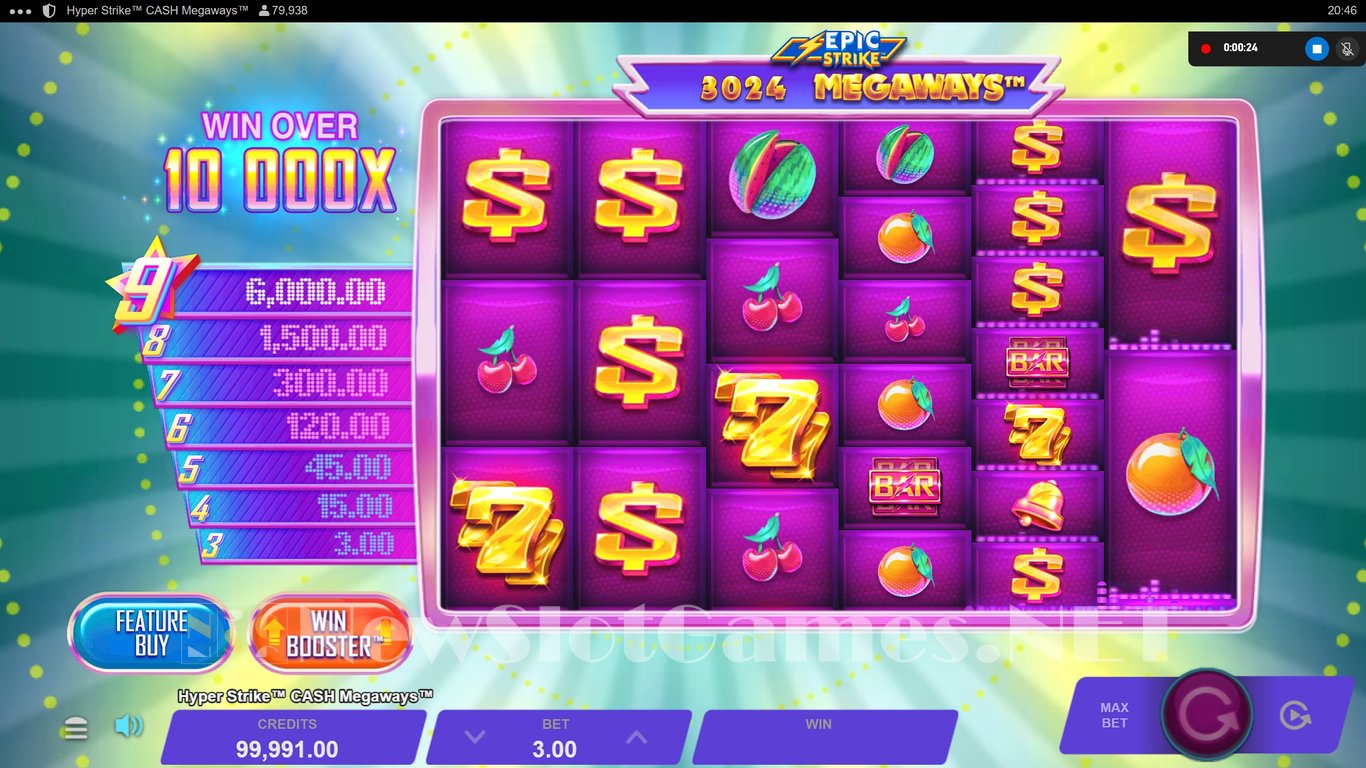 Hyper Strike Cash Megaways Slot Slot Image in Demo - pic. 4