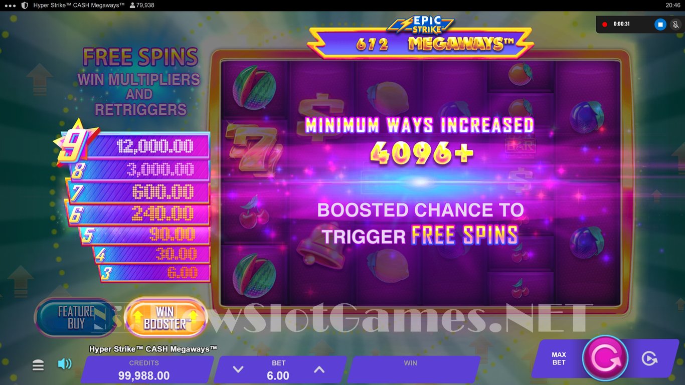 Hyper Strike Cash Megaways Slot Slot Image in Demo - pic. 5