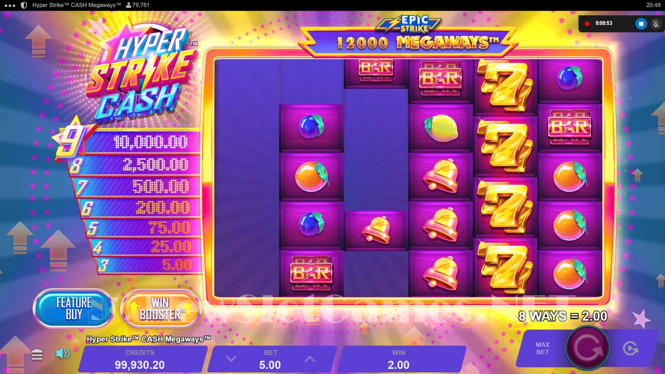 Hyper Strike Cash Megaways Slot Slot Image in Demo - pic. 8