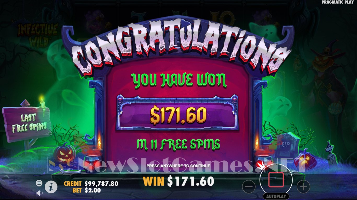 Infective Wild Slot Slot Image in Demo - pic. 9