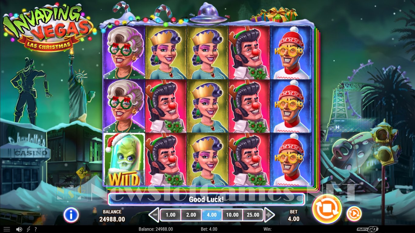 Invading Vegas Las Christmas Slot Slot Image in Demo - pic. 2