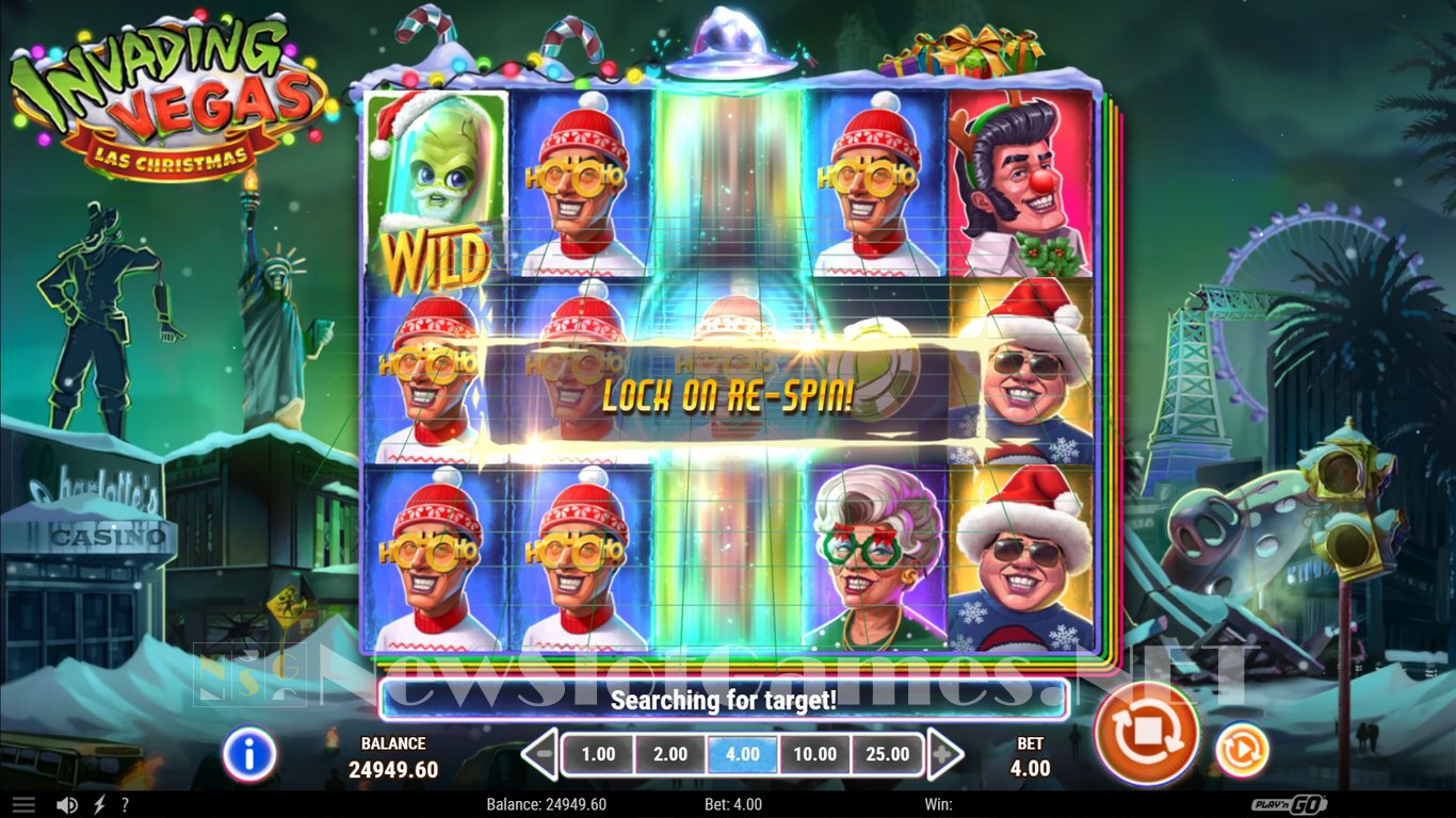 Invading Vegas Las Christmas Slot Slot Image in Demo - pic. 5