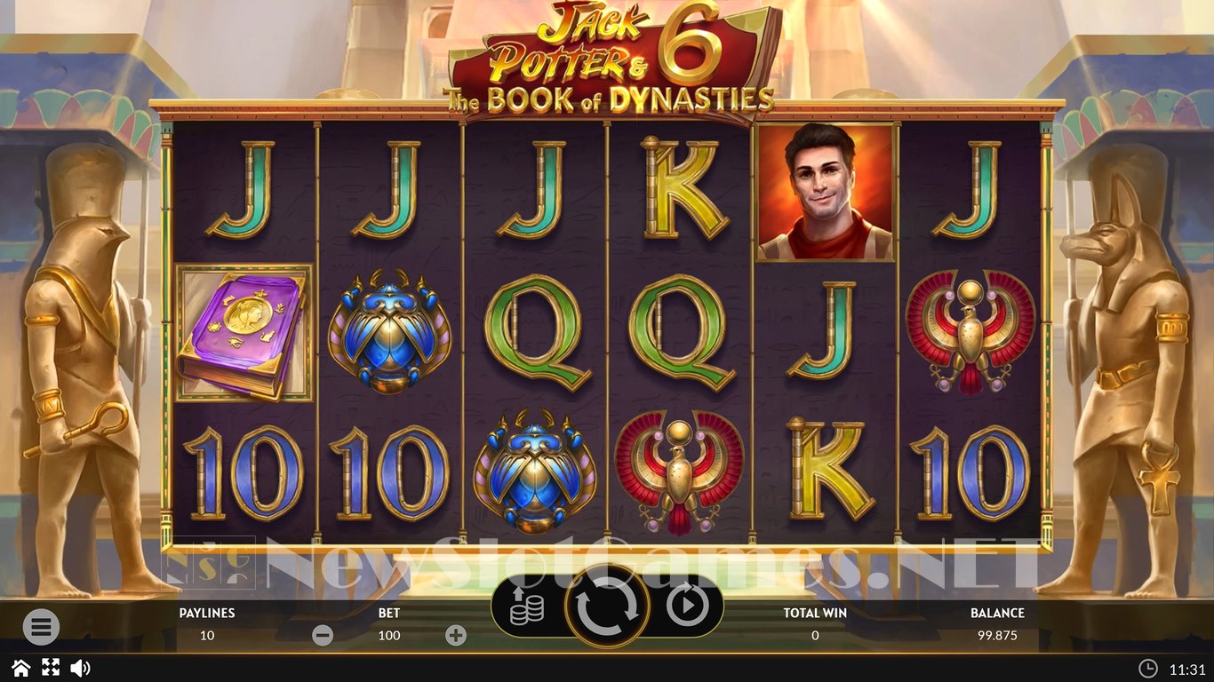 Jack Potter & the Book of Dynasties 6 Slot Slot Image in Demo - pic. 2