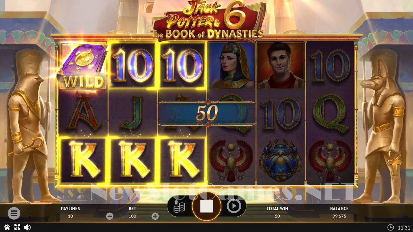 Jack Potter & the Book of Dynasties 6 Slot Slot Image in Demo - pic. 4