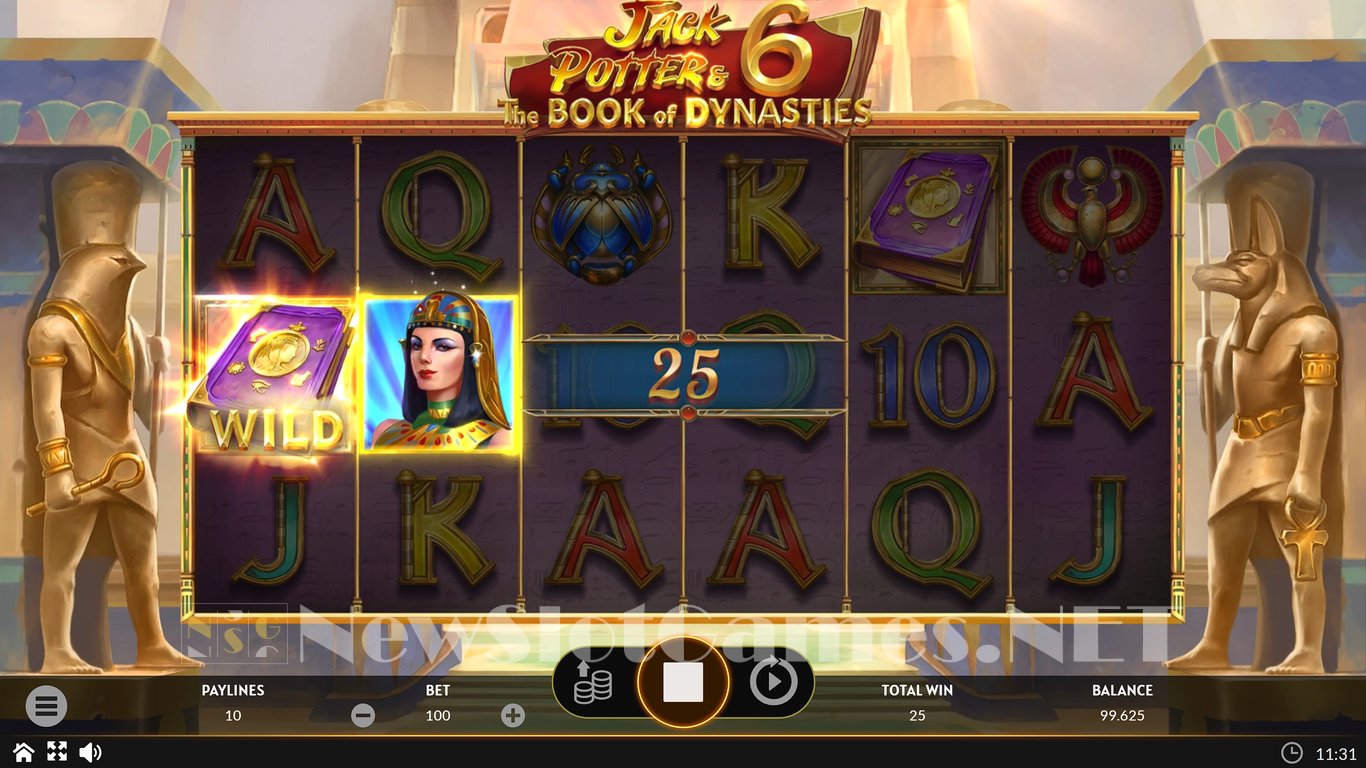 Jack Potter & the Book of Dynasties 6 Slot Slot Image in Demo - pic. 5