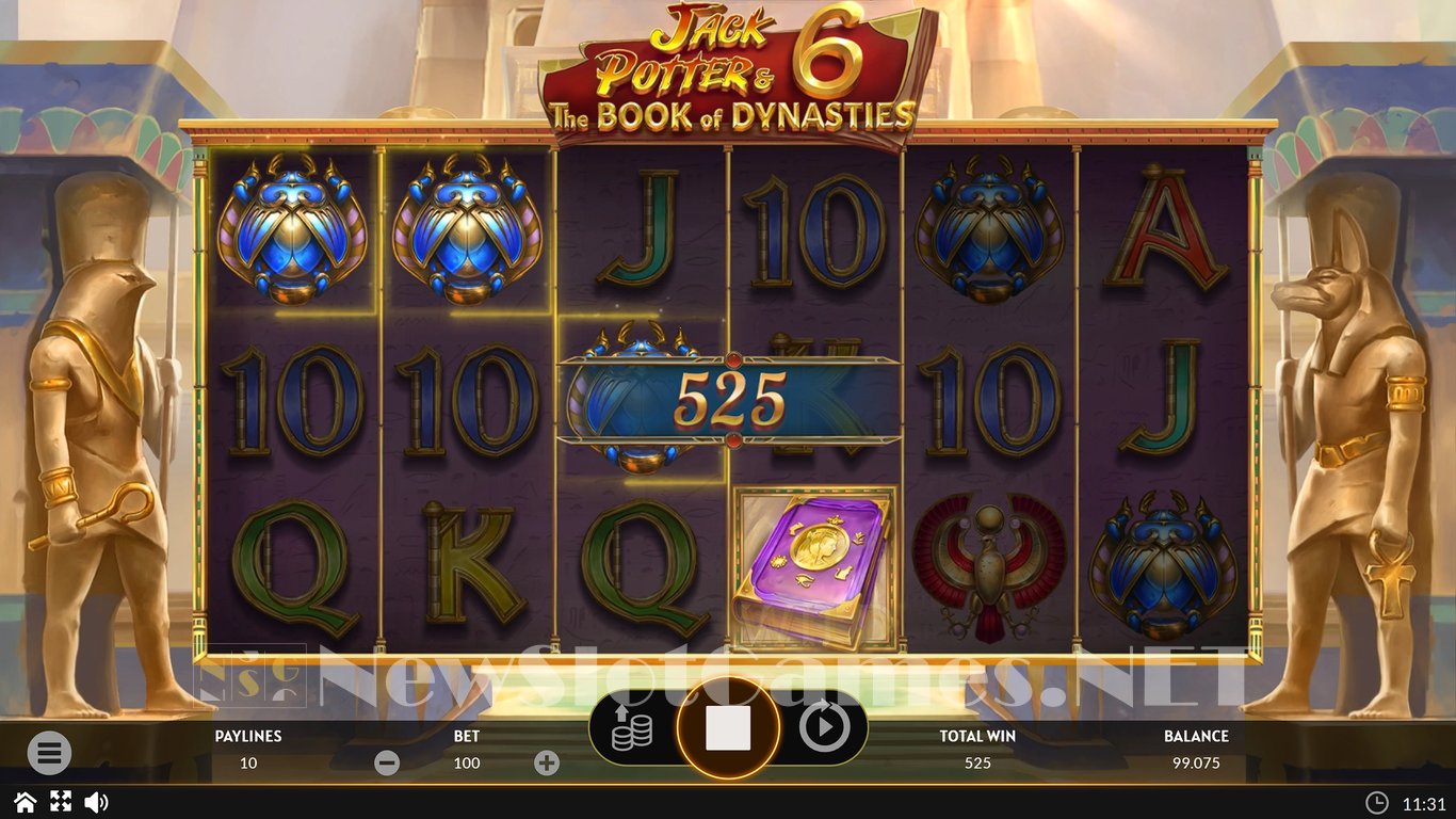 Jack Potter & the Book of Dynasties 6 Slot Slot Image in Demo - pic. 6