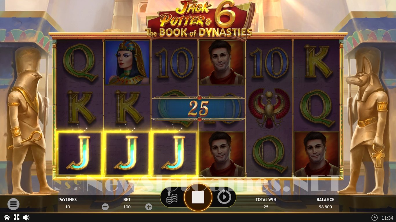 Jack Potter & the Book of Dynasties 6 Slot Slot Image in Demo - pic. 8
