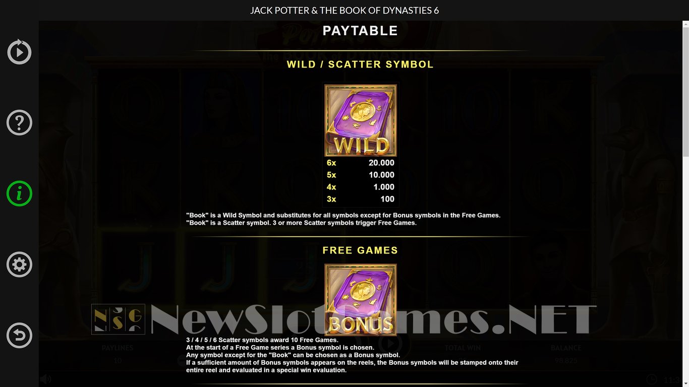 Jack Potter & the Book of Dynasties 6 Slot Slot Image in Demo - pic. 9