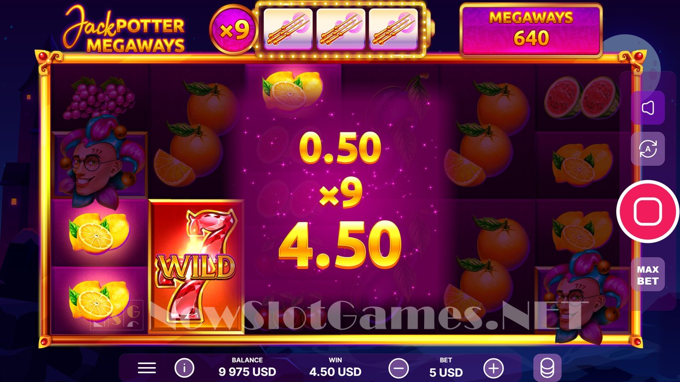 Jack Potter Megaways Slot Slot Image in Demo - pic. 4