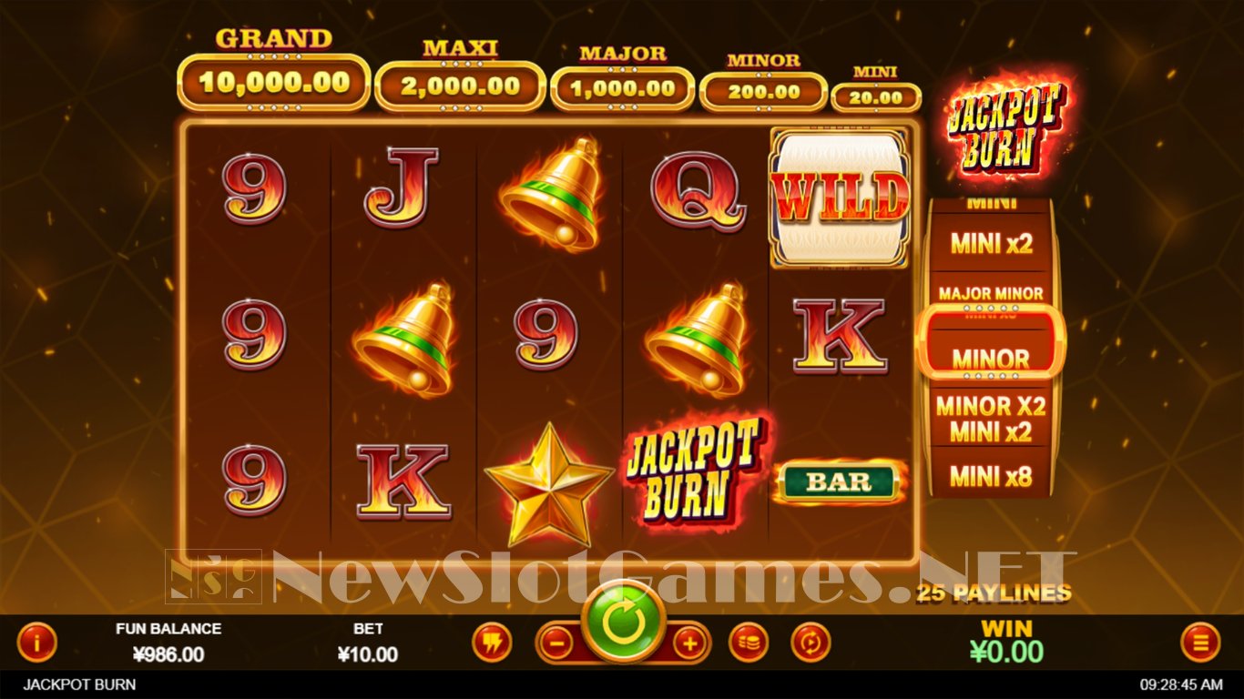 Jackpot Burn Slot Slot Image in Demo - pic. 2