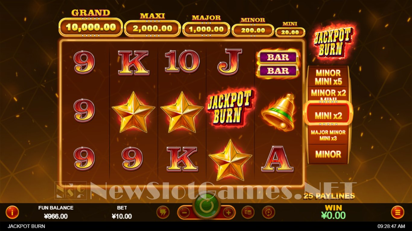 Jackpot Burn Slot Slot Image in Demo - pic. 3