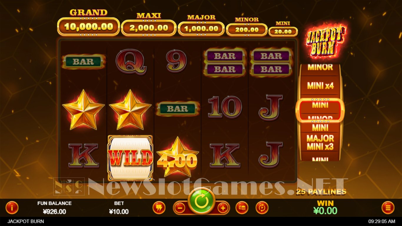 Jackpot Burn Slot Slot Image in Demo - pic. 4