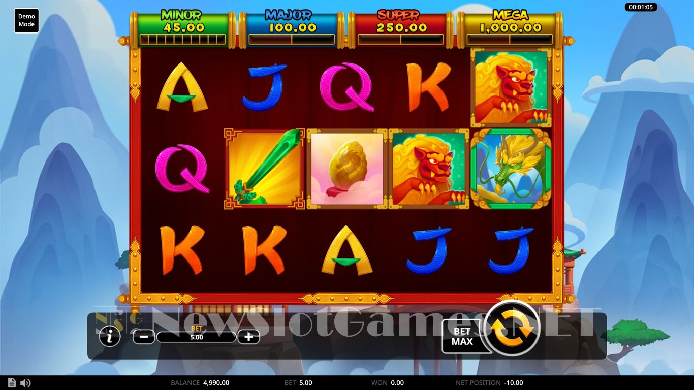 Jade Blade XtraSplit Slot Demo Image