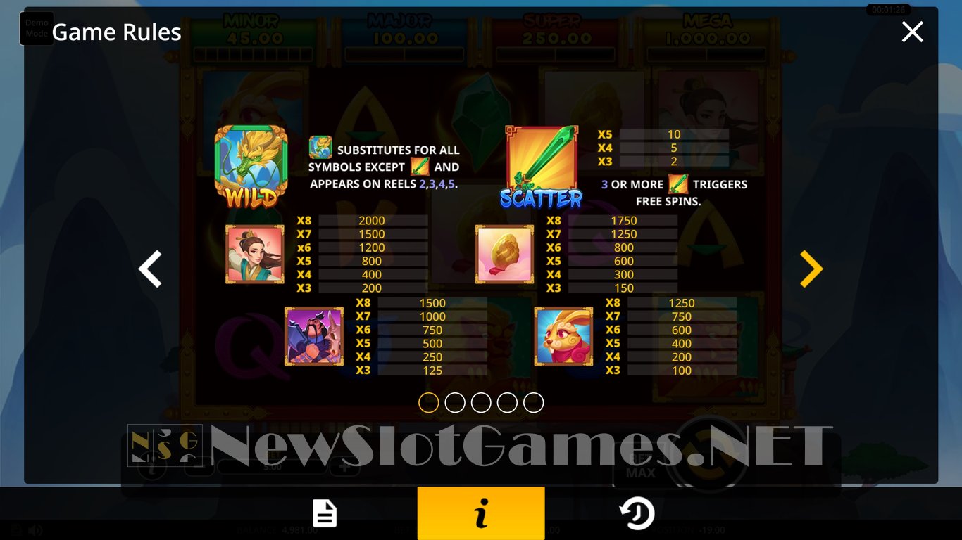 Jade Blade XtraSplit Slot Slot Image in Demo - pic. 4