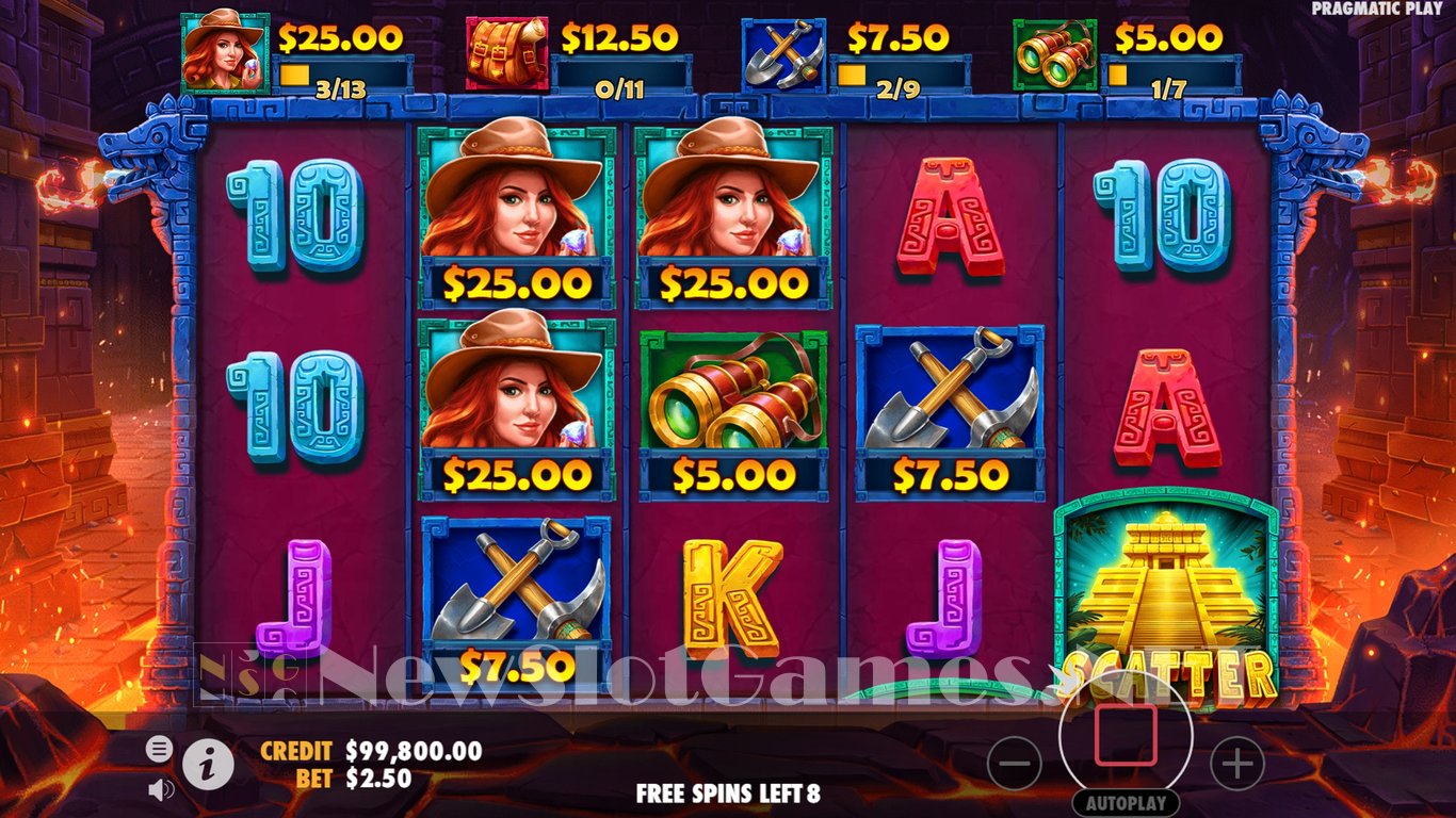 Jane Hunter and the Mask of Montezuma Slot Slot Image in Demo - pic. 13
