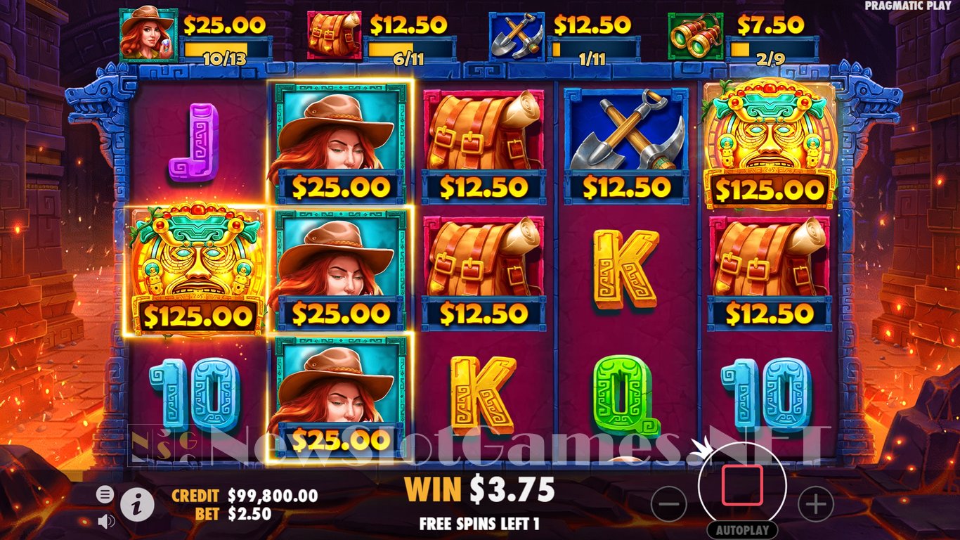 Jane Hunter and the Mask of Montezuma Slot Slot Image in Demo - pic. 15