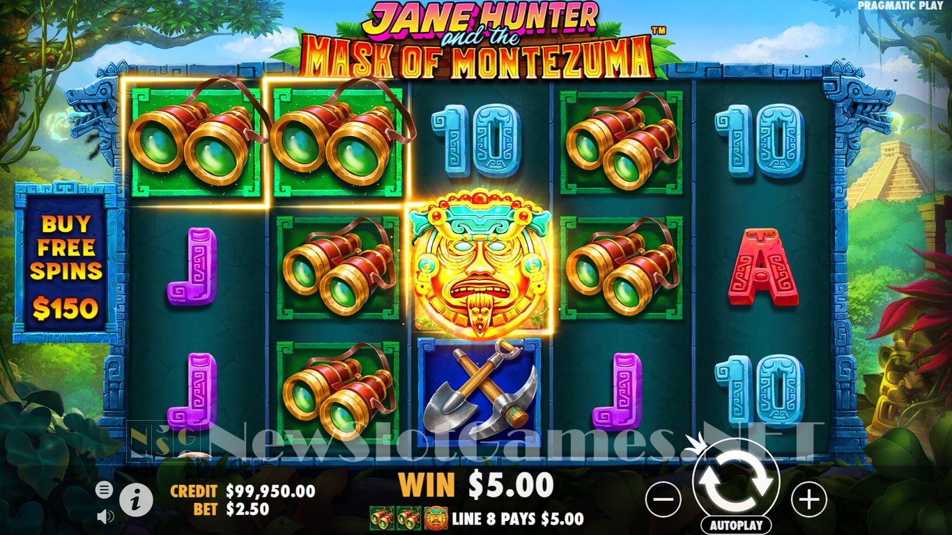 Jane Hunter and the Mask of Montezuma Slot Slot Image in Demo - pic. 8