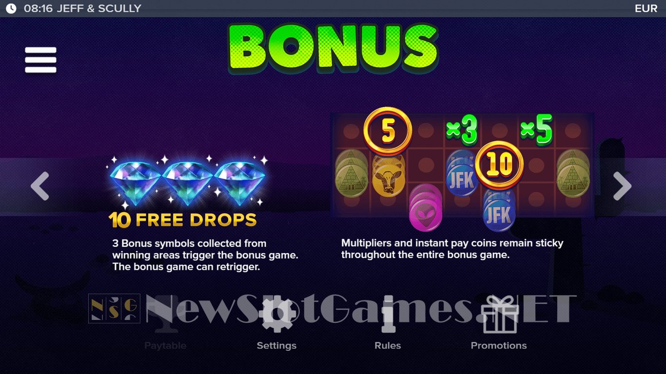 Jeff & Scully Slot Slot Image in Demo - pic. 8