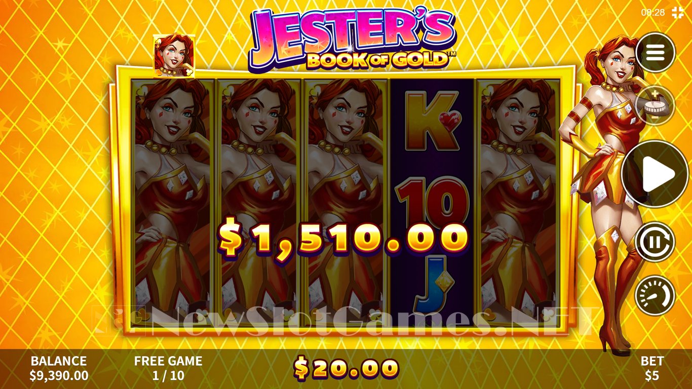 Jesters Book of Gold Slot Slot Image in Demo - pic. 9