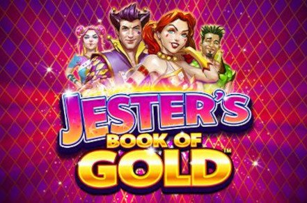 Jesters Book of Gold Slot Logo