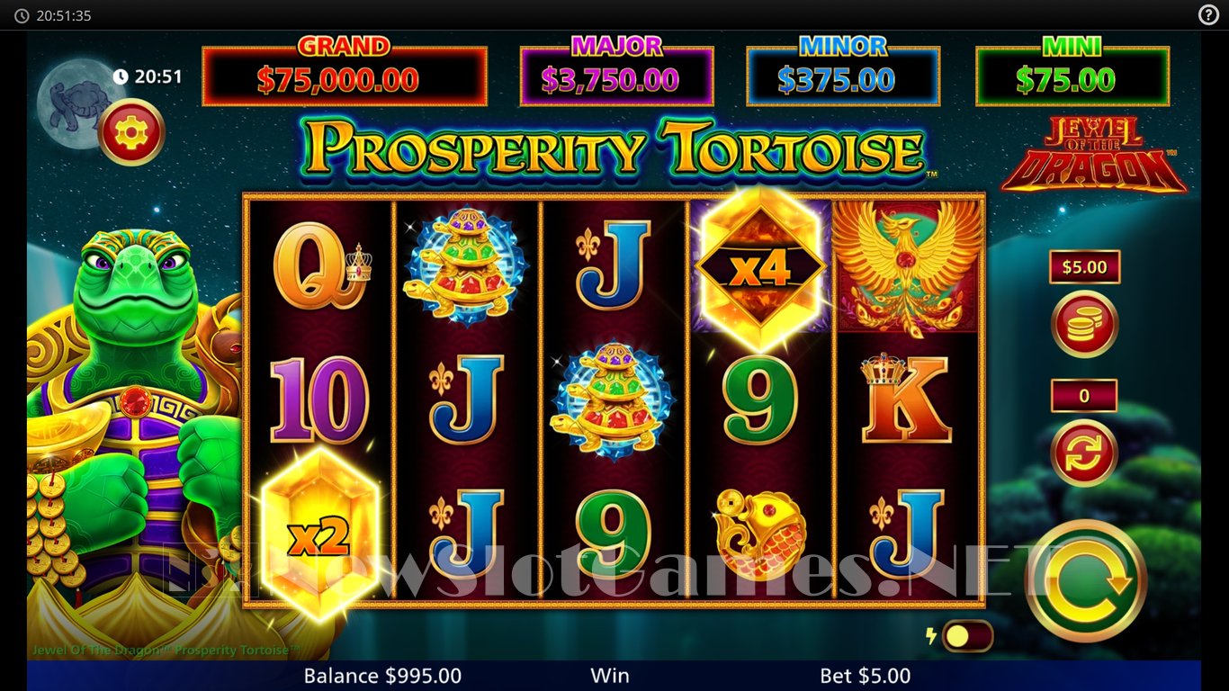 Jewel of the Dragon Prosperity Tortoise Slot Slot Image in Demo - pic. 2