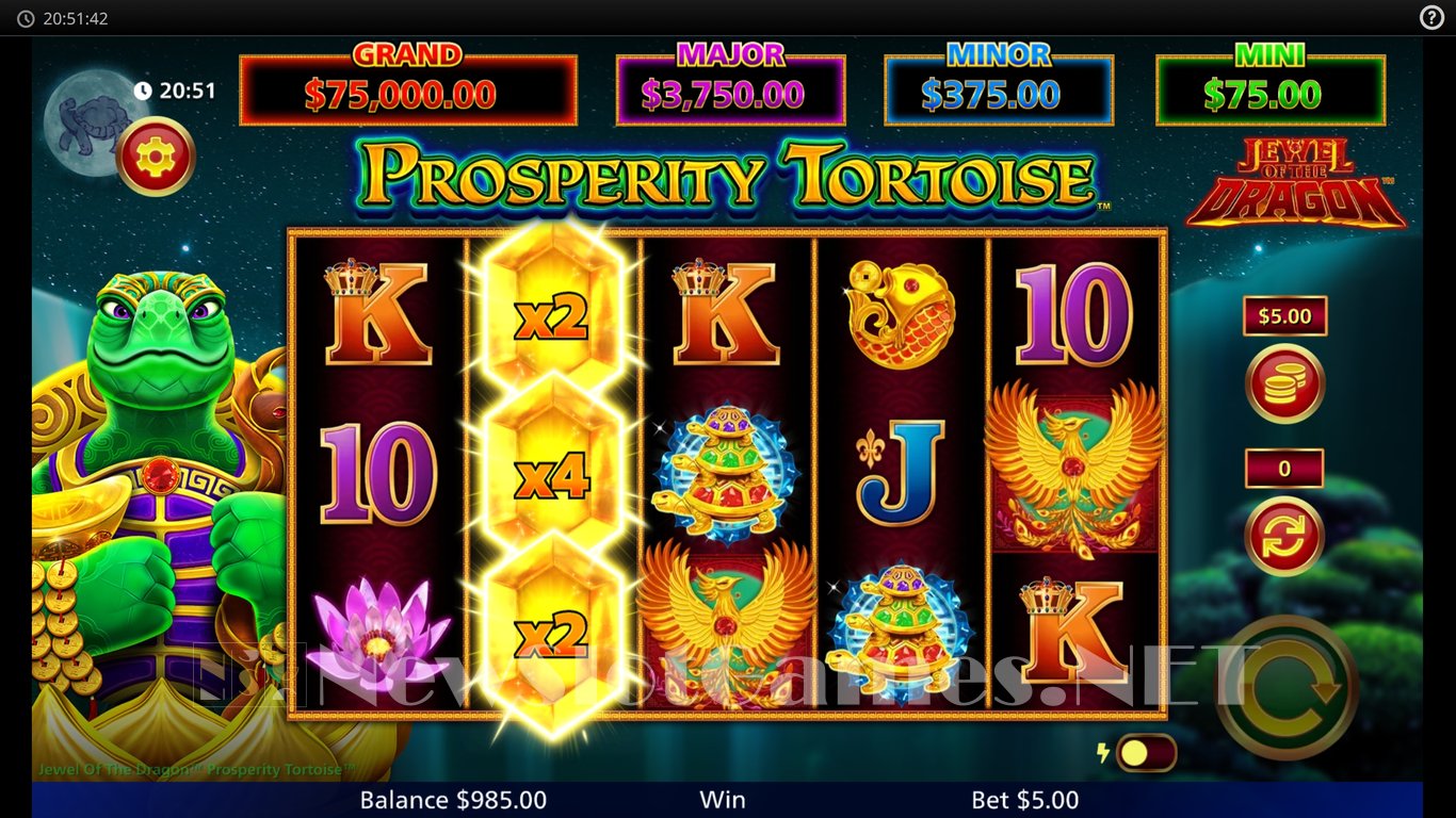 Jewel of the Dragon Prosperity Tortoise Slot Slot Image in Demo - pic. 3
