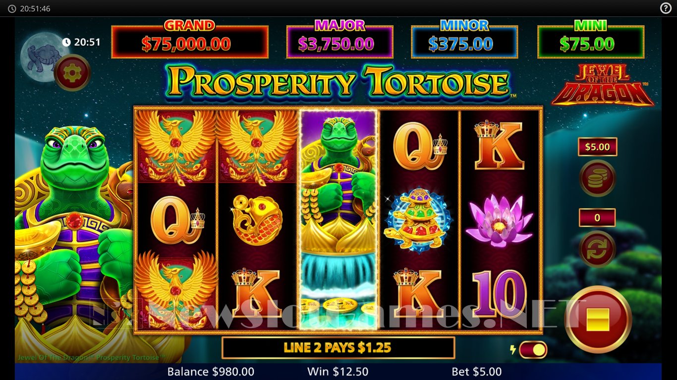 Jewel of the Dragon Prosperity Tortoise Slot Slot Image in Demo - pic. 4