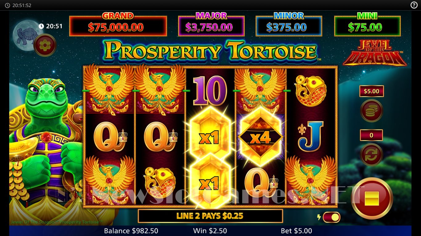 Jewel of the Dragon Prosperity Tortoise Slot Slot Image in Demo - pic. 5