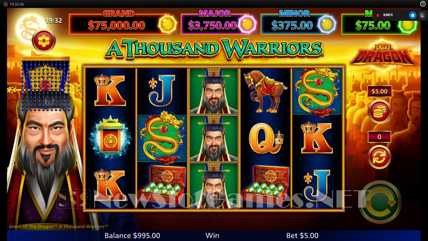 Jewel of the Dragon: A Thousand Warriors Slot Slot Image in Demo - pic. 2