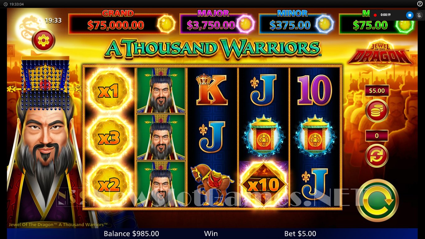 Jewel of the Dragon: A Thousand Warriors Slot Slot Image in Demo - pic. 4