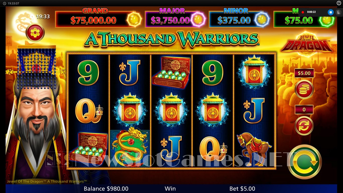 Jewel of the Dragon: A Thousand Warriors Slot Slot Image in Demo - pic. 5