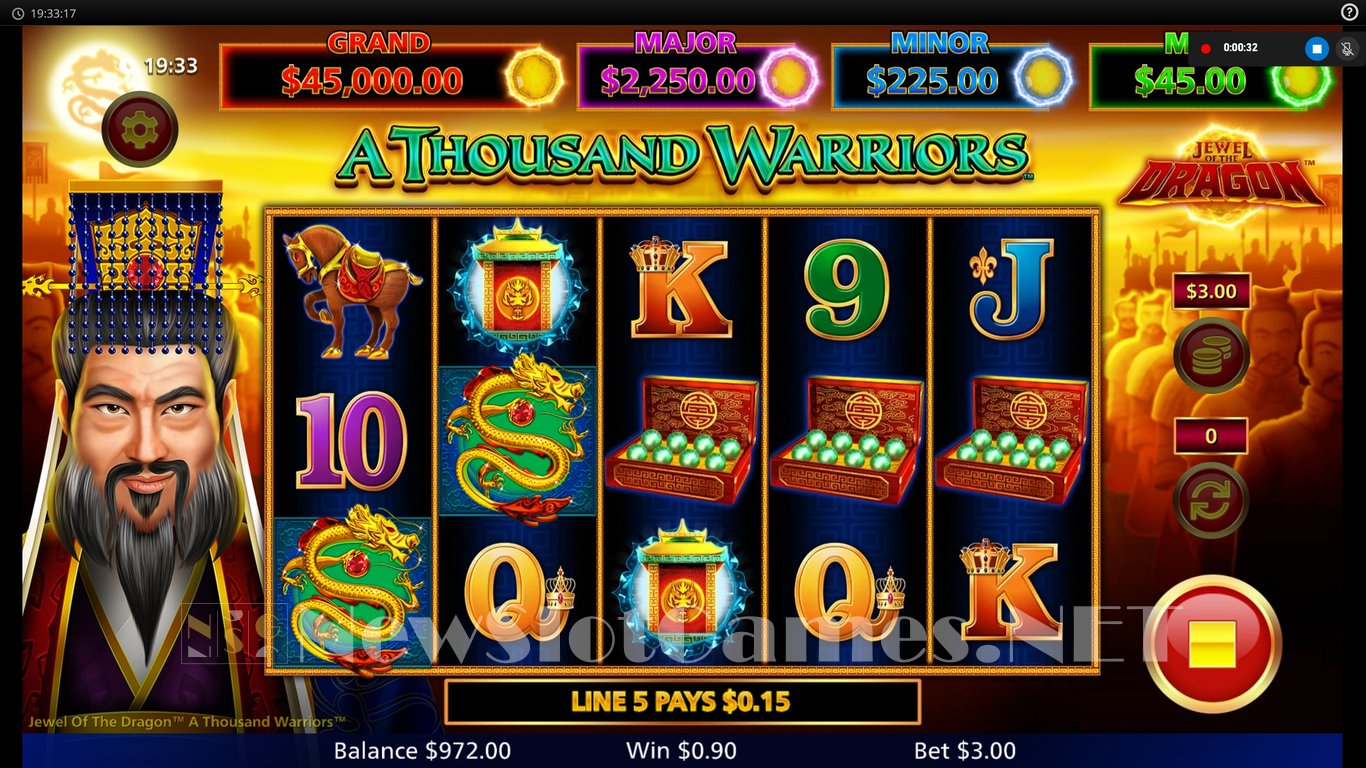 Jewel of the Dragon: A Thousand Warriors Slot Slot Image in Demo - pic. 6