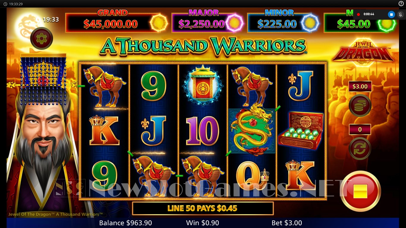 Jewel of the Dragon: A Thousand Warriors Slot Slot Image in Demo - pic. 7