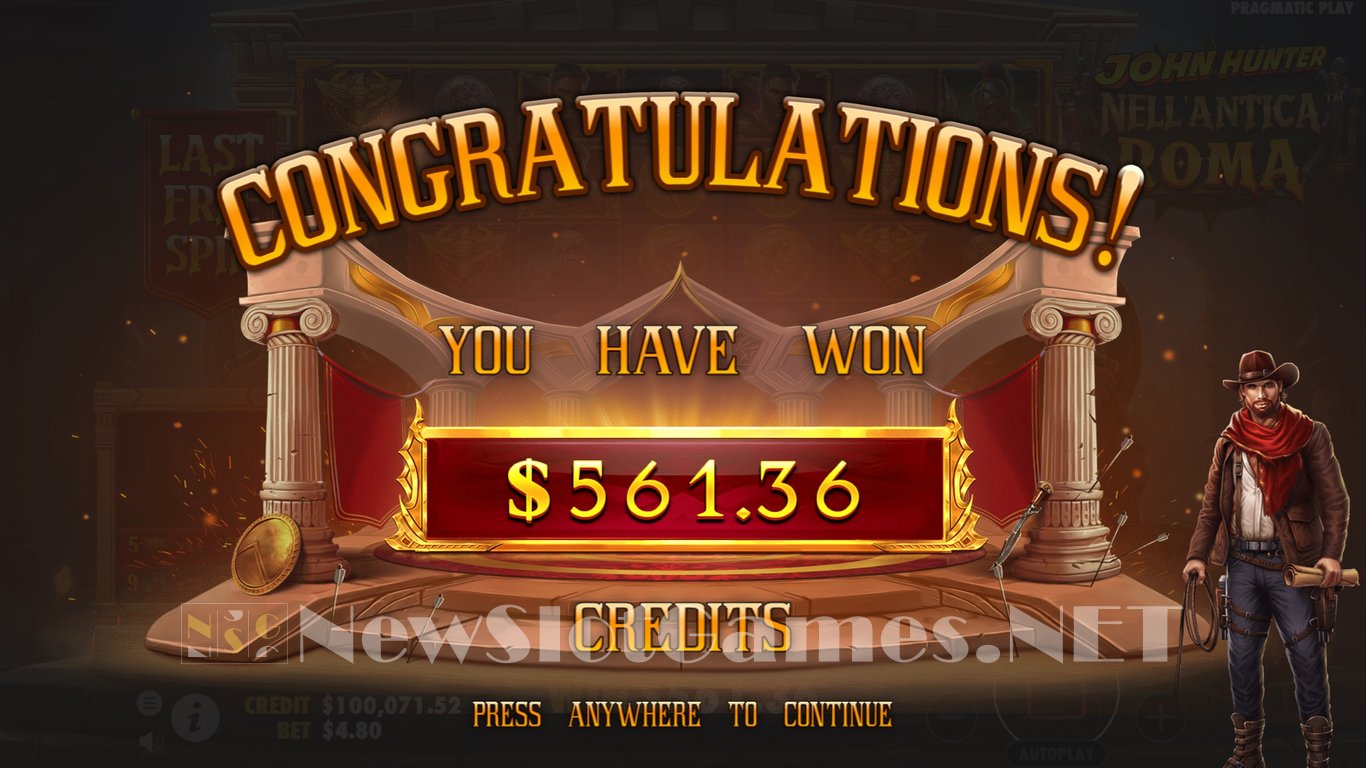 John Hunter Nell’Antica Roma Slot Slot Image in Demo - pic. 11