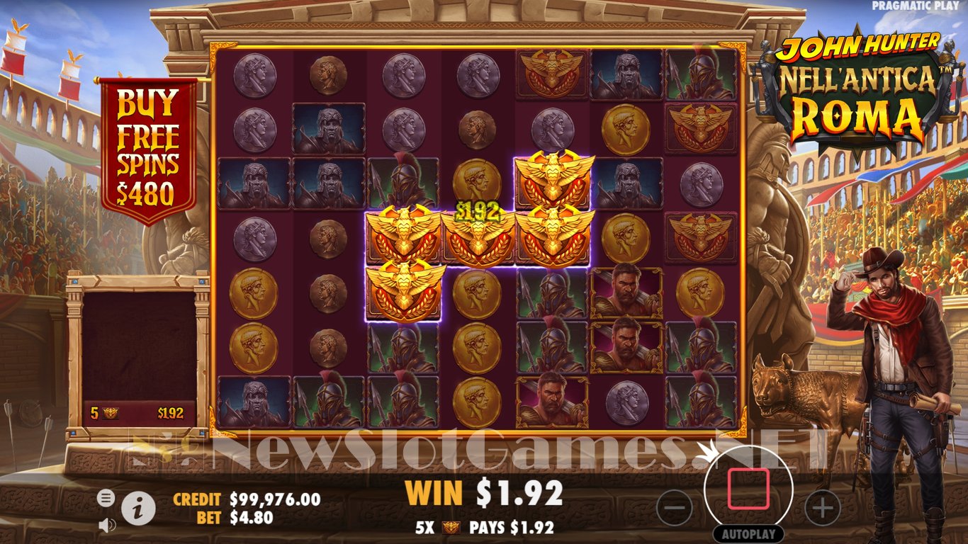 John Hunter Nell’Antica Roma Slot Slot Image in Demo - pic. 2