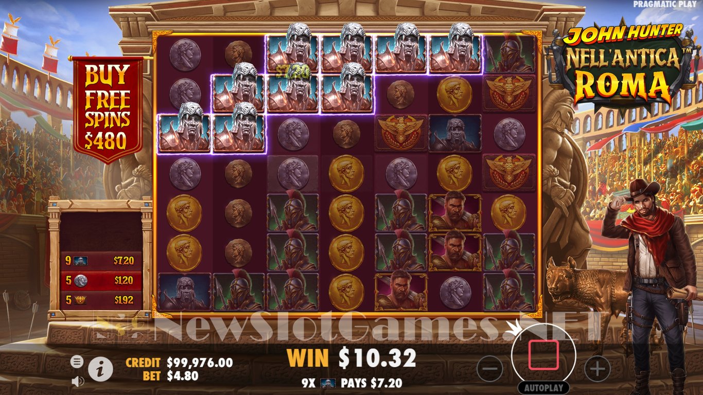 John Hunter Nell’Antica Roma Slot Slot Image in Demo - pic. 3