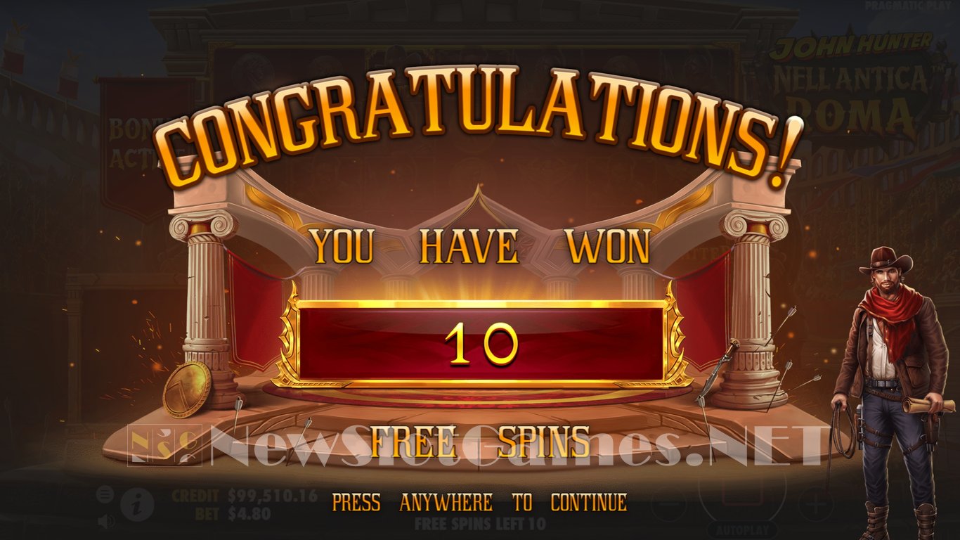 John Hunter Nell’Antica Roma Slot Slot Image in Demo - pic. 6