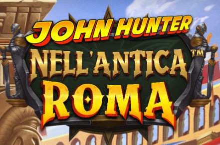 John Hunter Nell’Antica Roma Slot Logo
